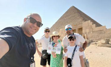 Day Two tour of Giza Pyramids, Sphinx, Saqqara, and Memphis – Egypt Christmas Holiday