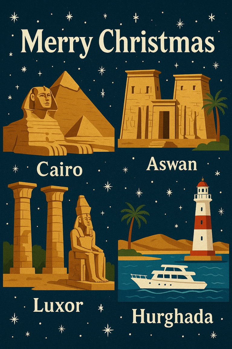 Egypt 15-Day Christmas & New Year Vacation Package